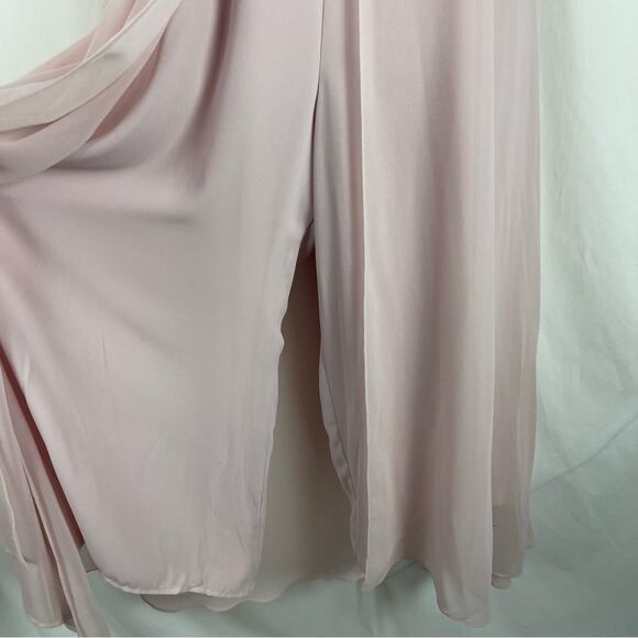 White House Black Market Cottage Rose Jumpsuit With Sheer Overlay NWT Size 10 - Picture 5 of 14